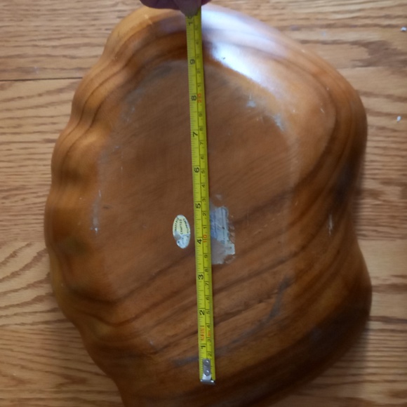 Vintage Monkey Pod Wood Salad bowl - Picture 3 of 10